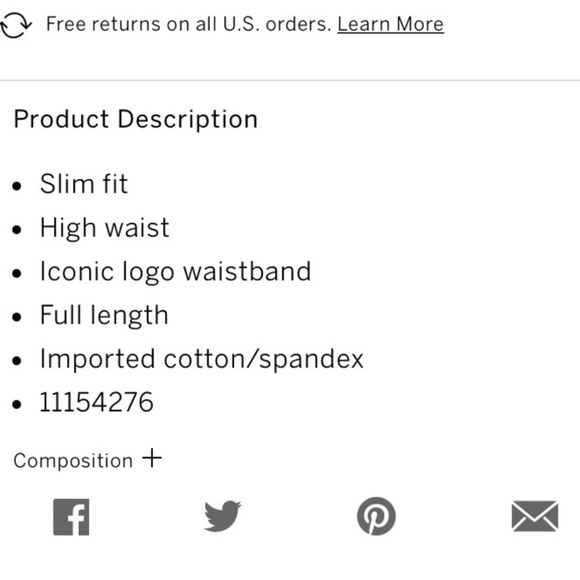 ๐VS PINK BLACK HONEYCOMB SCRIPT LOGO LEGGINGS - Picture 7 of 8